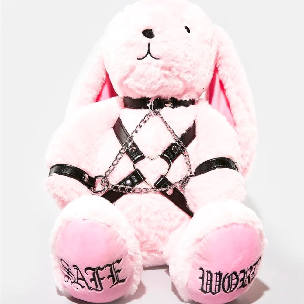 Dolls Kill bunny backpack